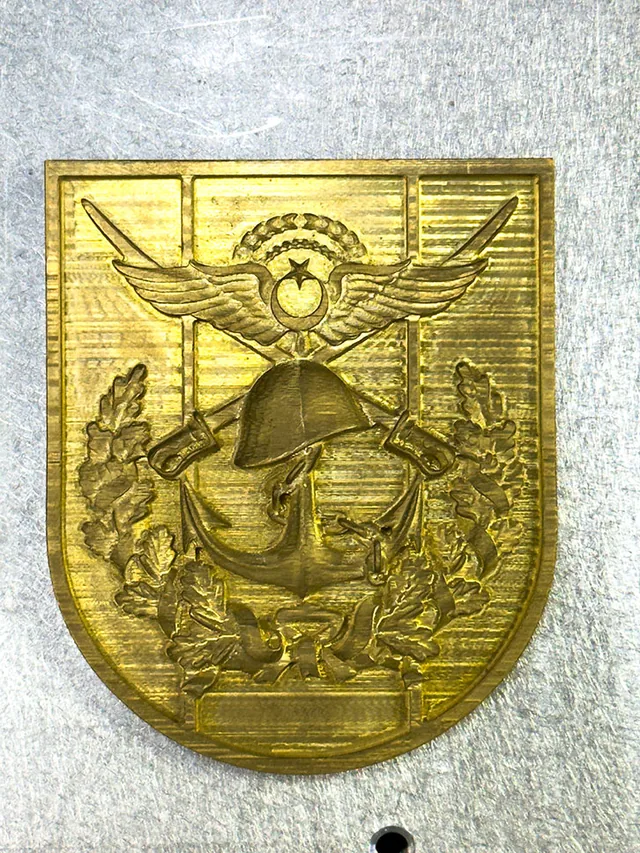 Pirinç işlenmiş parça